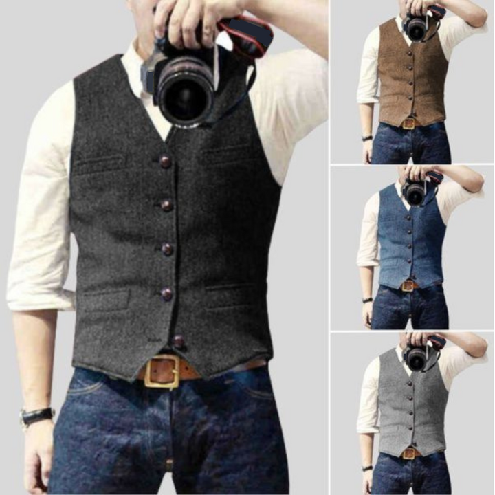 Lewis™ - Elegant waistcoat for men