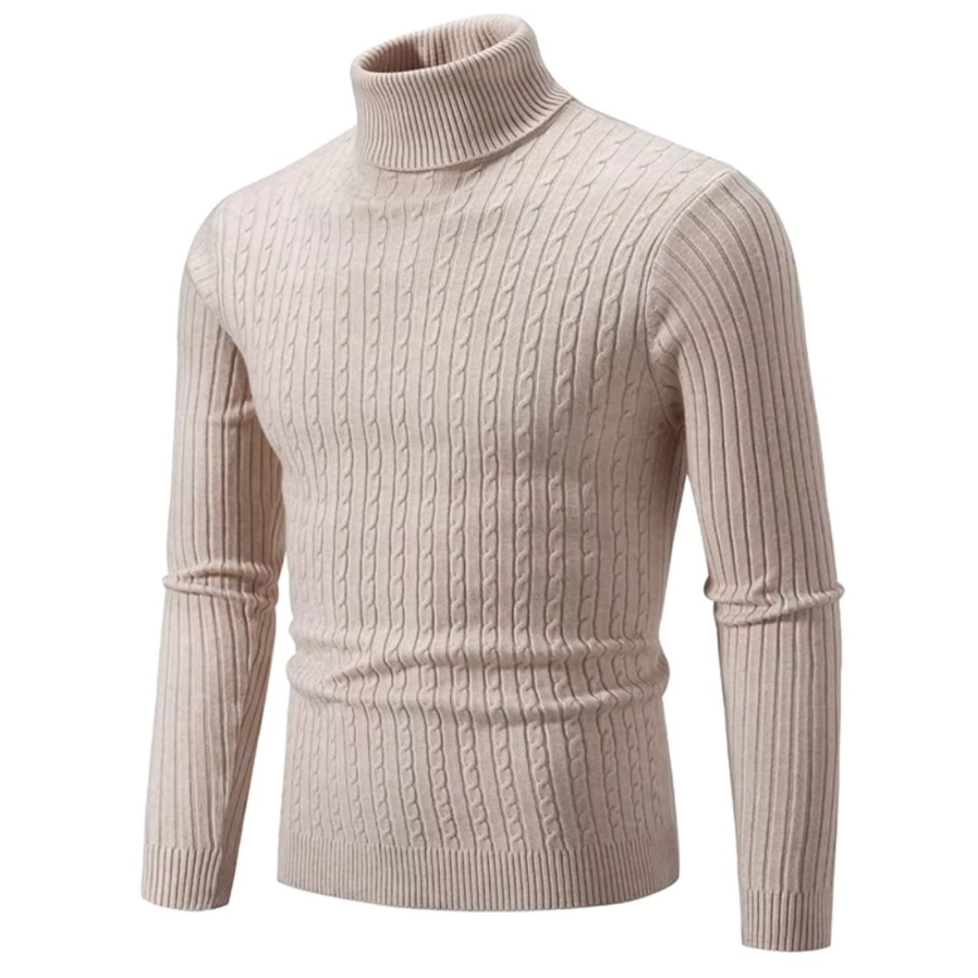 Enzo | Warm knitted turtleneck jumper