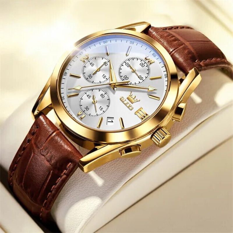 Renley's Luminous Sporty Chronograph Wrist Watch