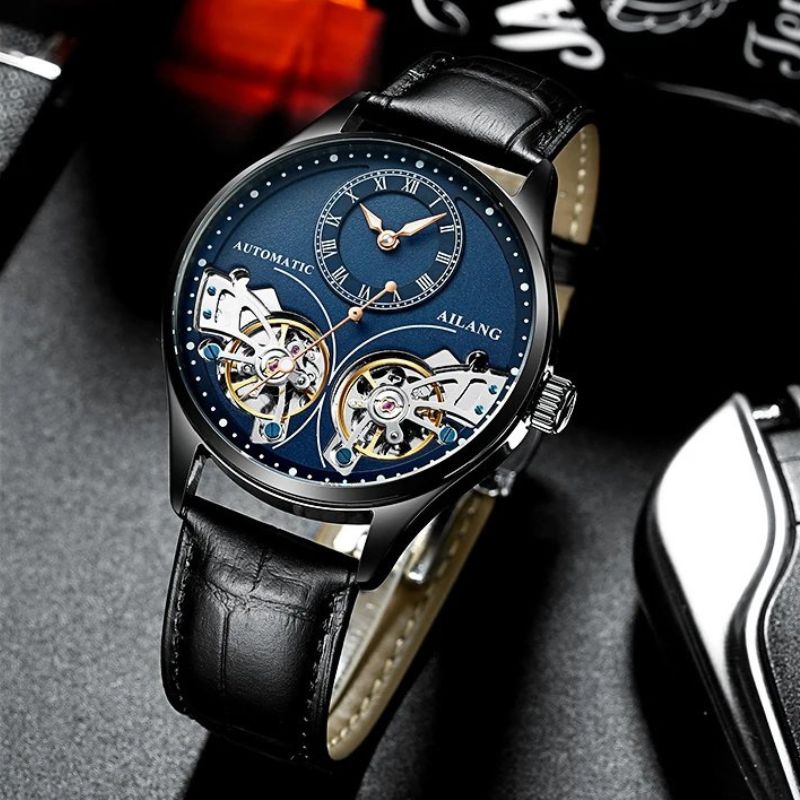 Renley's Double Tourbillon Wrist Watch