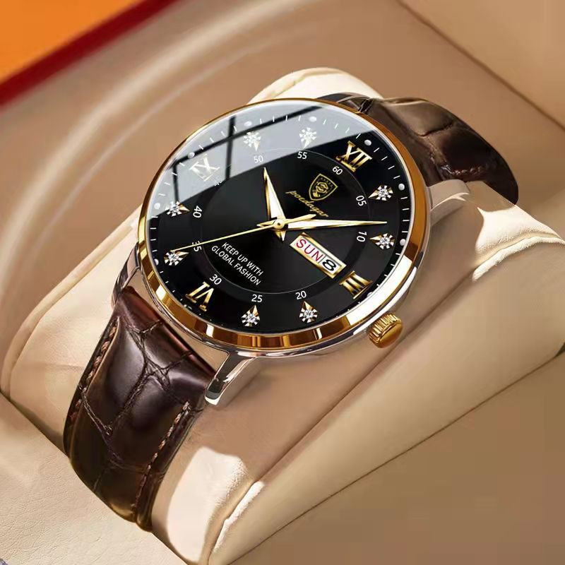 Renley's Elegant Slim Waterproof Wrist Watch