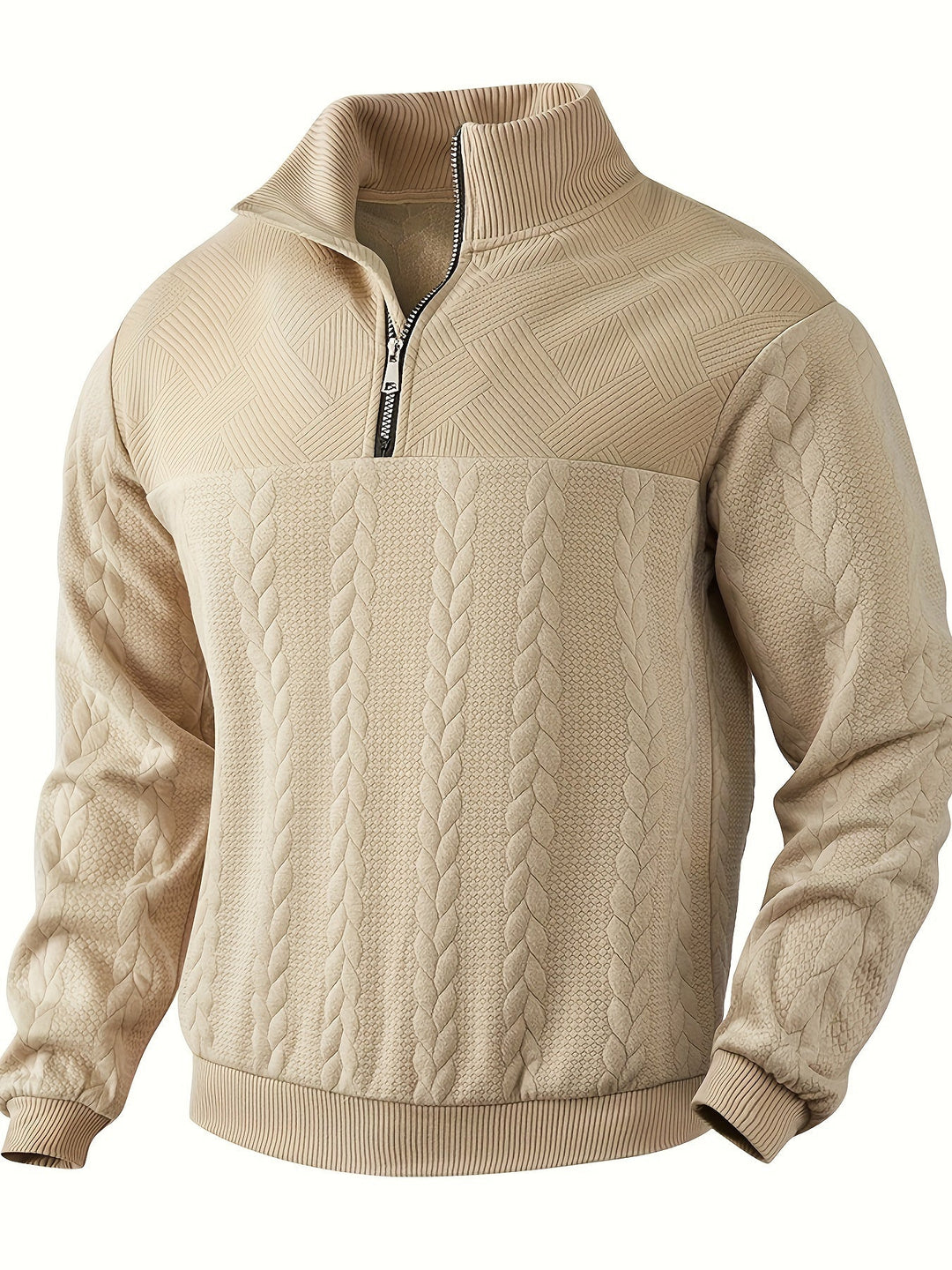 Rafael - Vintage men's jumper with zip