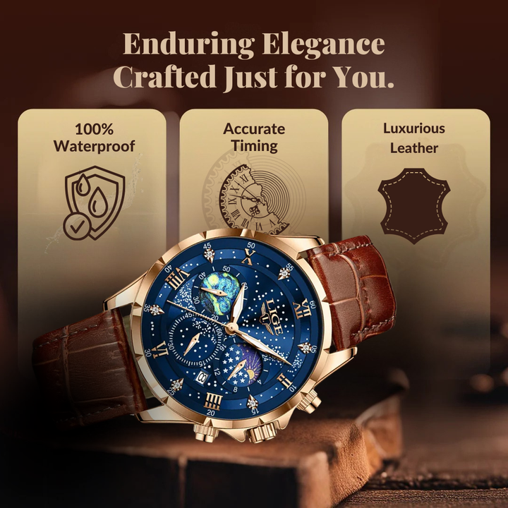 Renley's Celestial Chronograph Wrist Watch