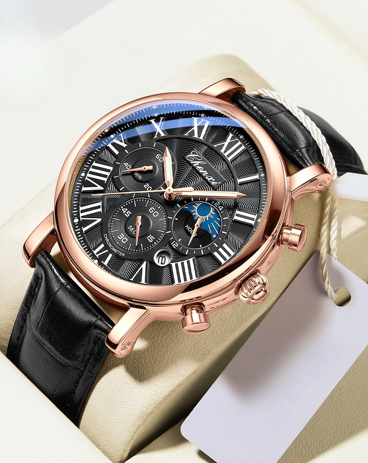 Renley's Slim Luxury Multifunctional Wrist Watch