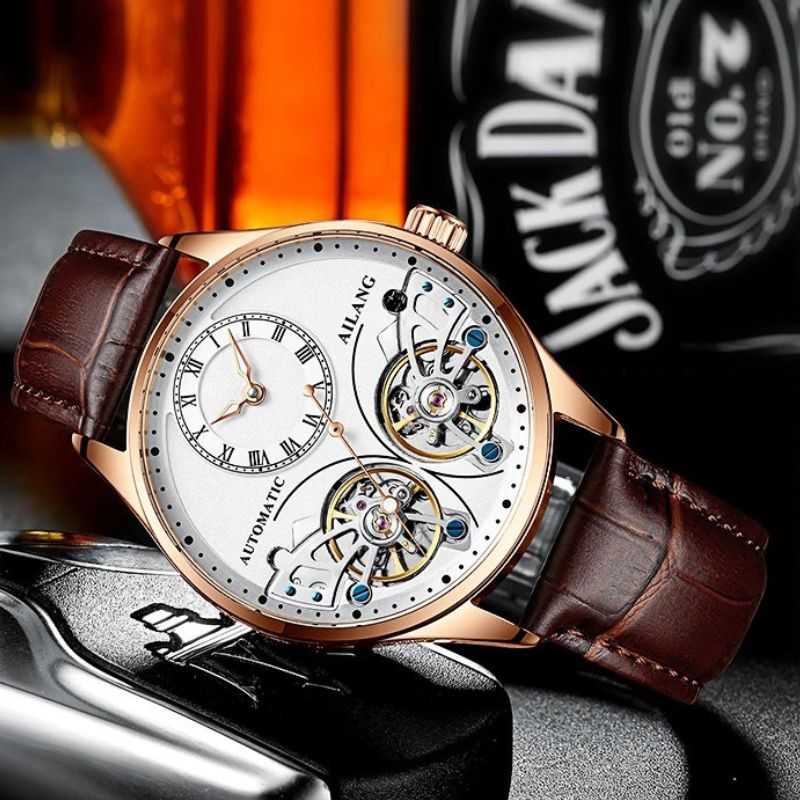 Renley's Double Tourbillon Wrist Watch