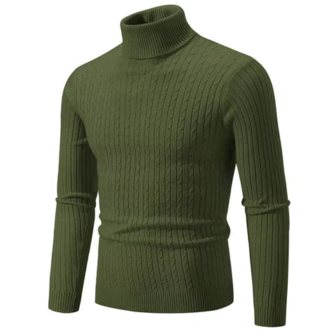 Enzo | Warm knitted turtleneck jumper