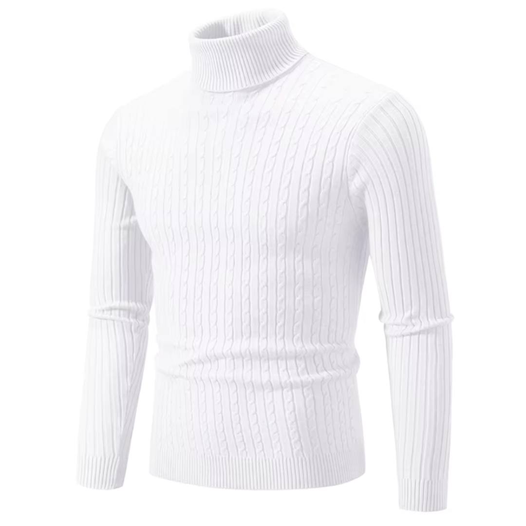 Enzo | Warm knitted turtleneck jumper