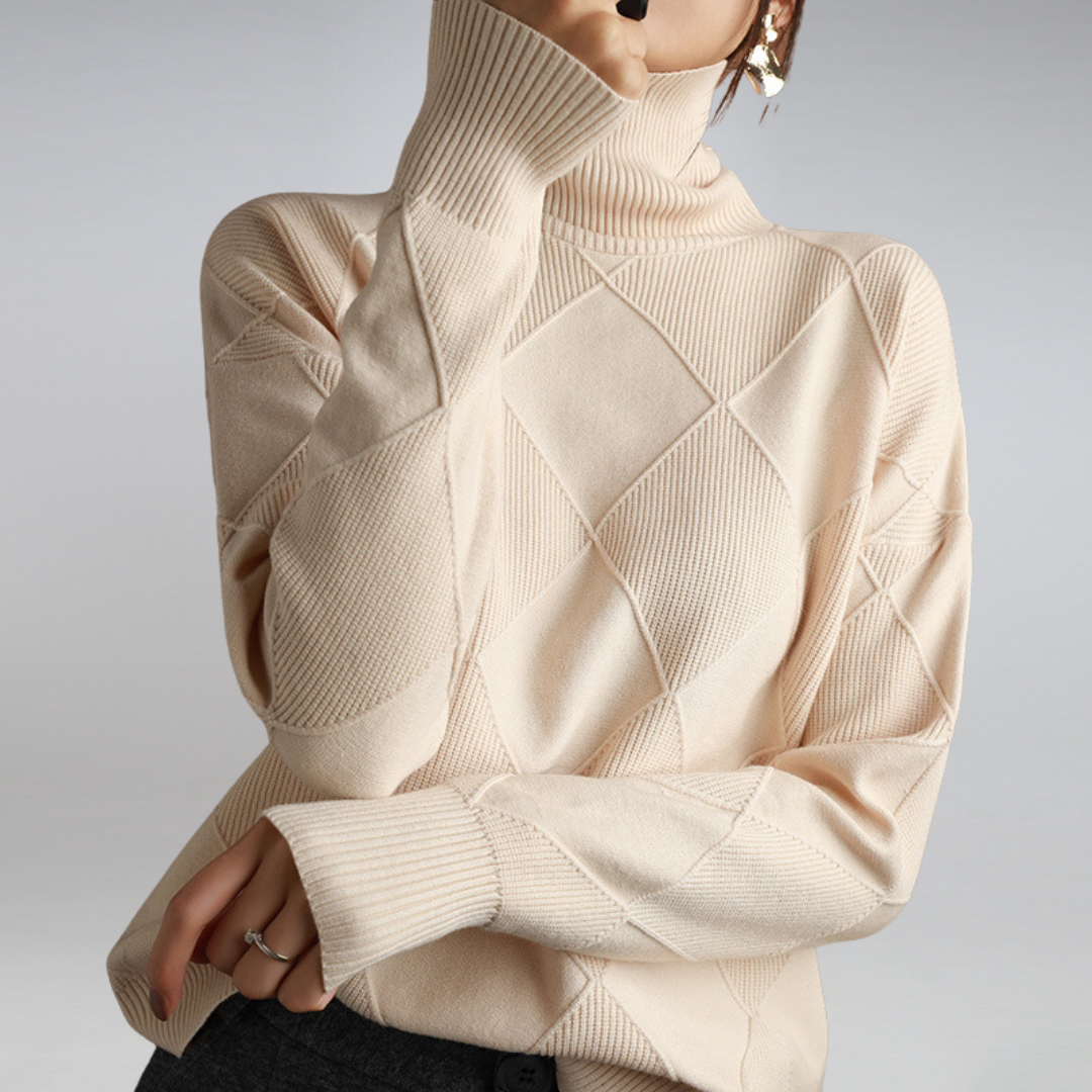 Maria™ | Luxe Textured Winter Sweater