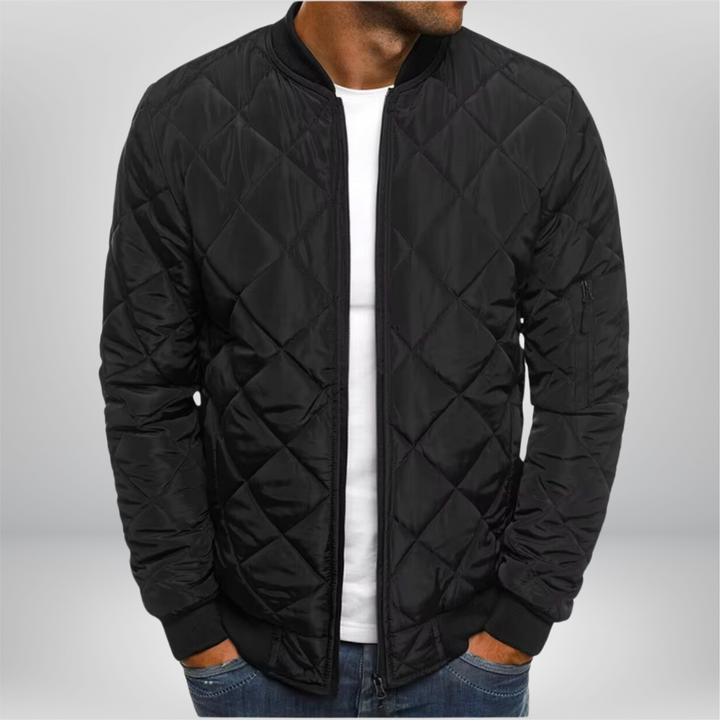 ASHTON - QUILTED BOMBER JACKET