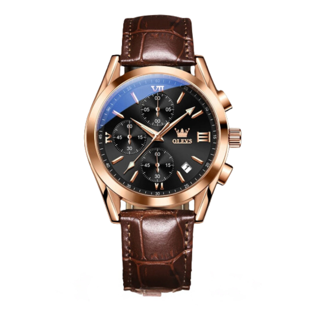 Renley's Luminous Sporty Chronograph Wrist Watch