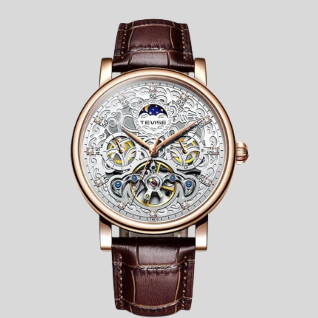 Renley's Skeleton Mechanical Automatic Watch