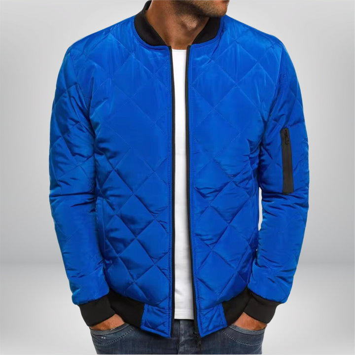 ASHTON - QUILTED BOMBER JACKET