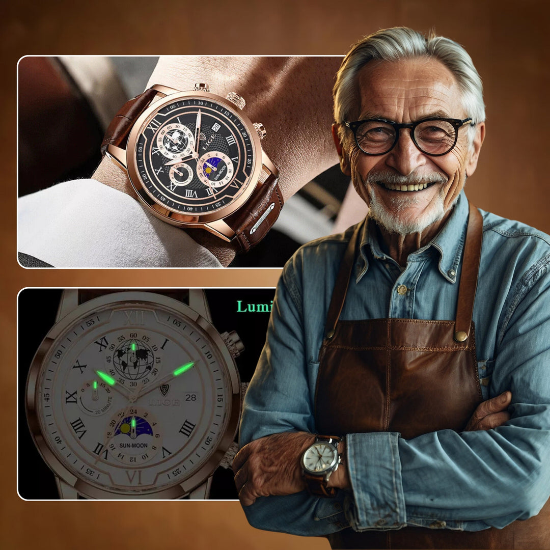 Renley's Luminescent Chronograph Wrist Watch