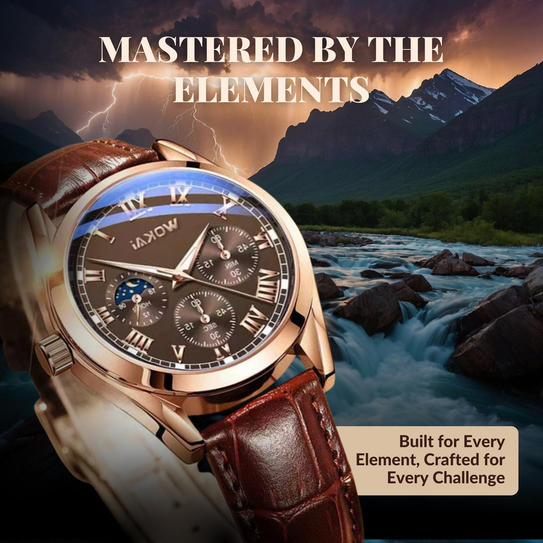 Renley's Aesthetic Bold Military Inspired Wrist Watch