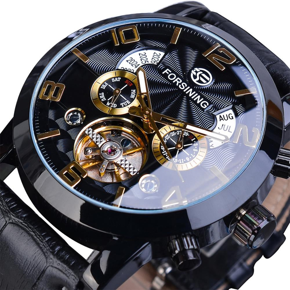 Renley's Classic Tourbillion Automatic Wrist Watch