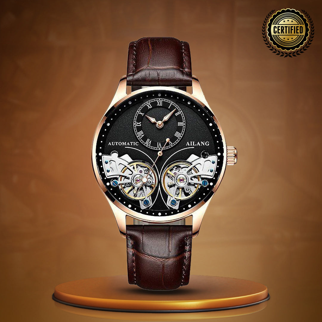 Renley's Double Tourbillon Wrist Watch