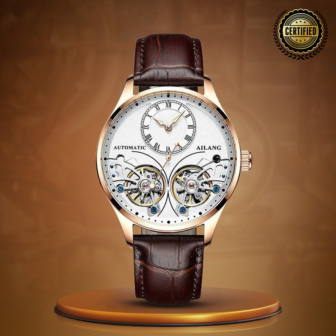 Renley's Double Tourbillon Wrist Watch