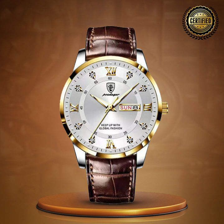 Renley's Elegant Slim Waterproof Wrist Watch