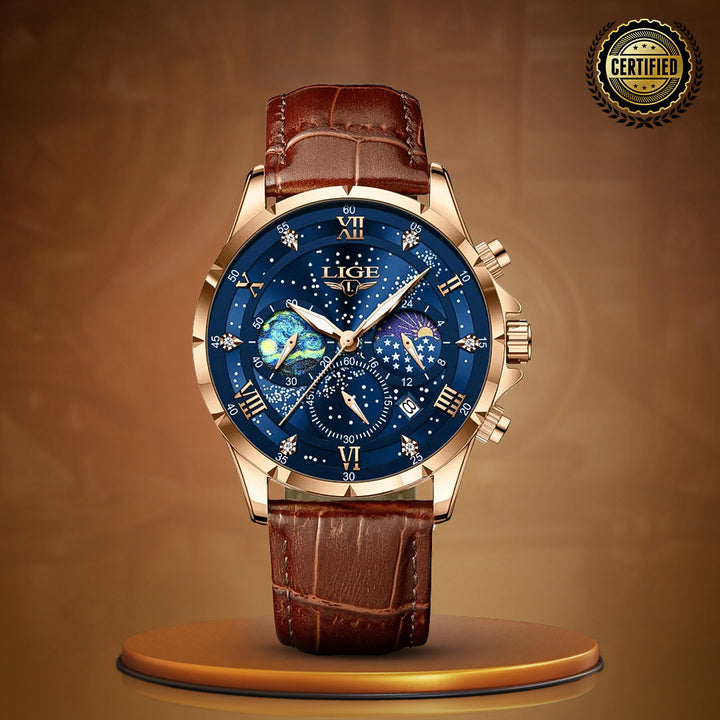 Renley's Celestial Chronograph Wrist Watch