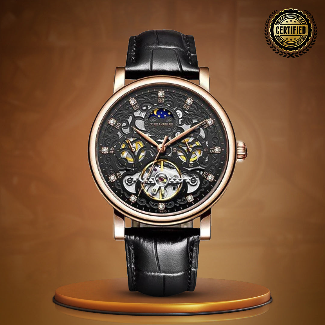 Renley's Skeleton Mechanical Automatic Watch