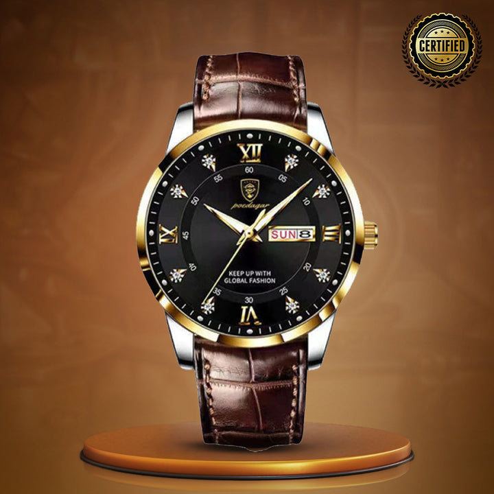 Renley's Elegant Slim Waterproof Wrist Watch