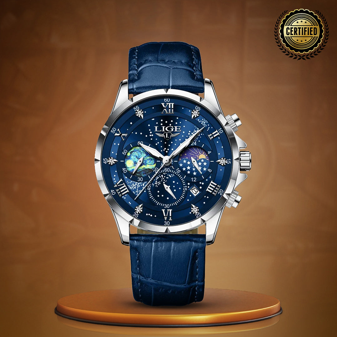 Renley's Celestial Chronograph Wrist Watch