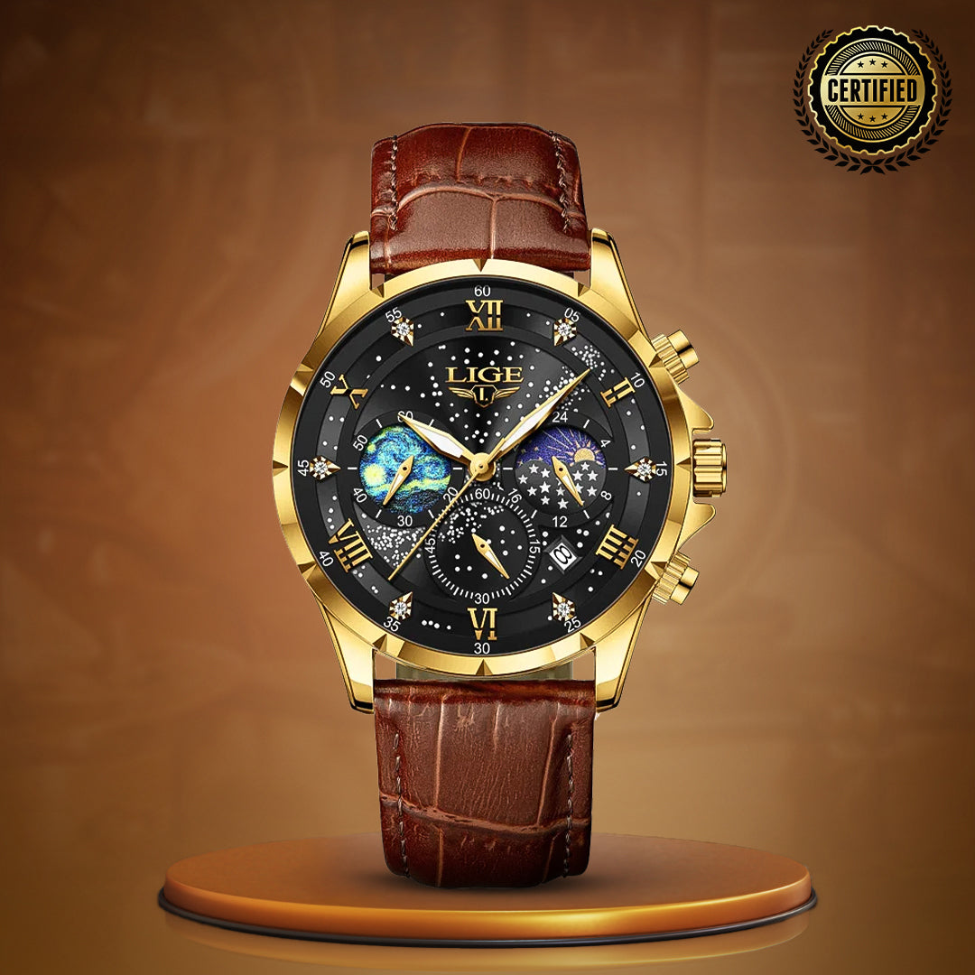 Renley's Celestial Chronograph Wrist Watch