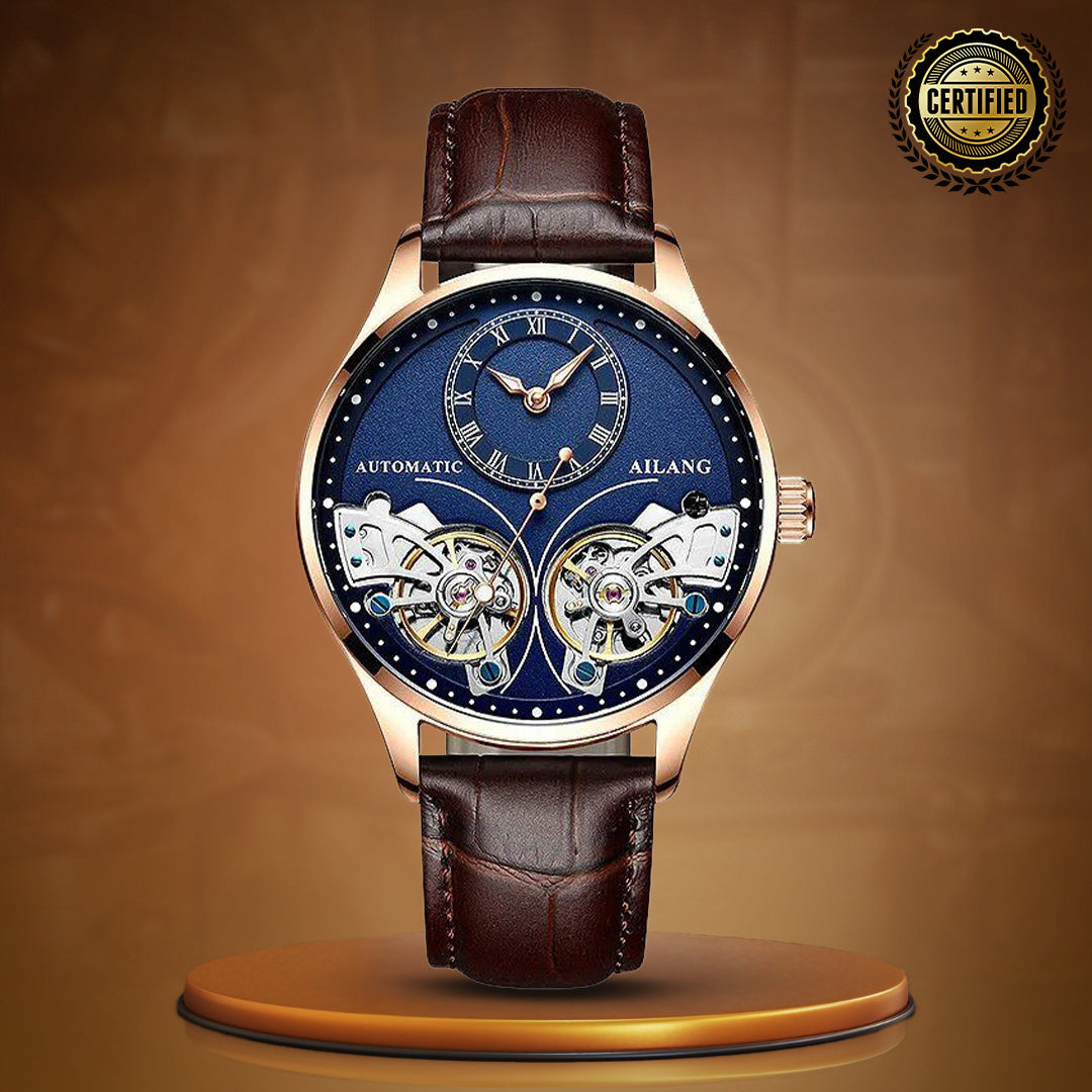 Renley's Double Tourbillon Wrist Watch