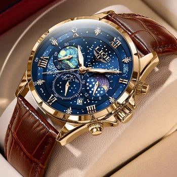 Renley's Celestial Chronograph Wrist Watch