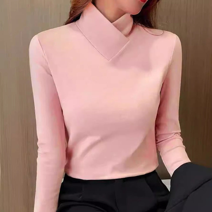 VALERIE⎮ELEGANT TURTLENECK SWEATER WITH HIGH COLLAR