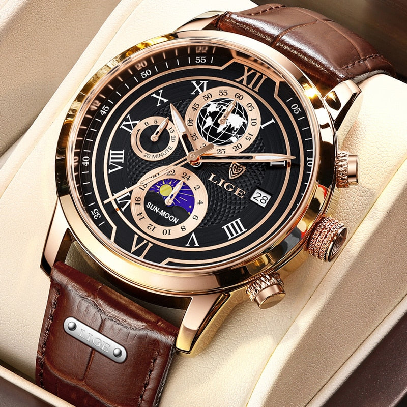 Renley's Luminescent Chronograph Wrist Watch