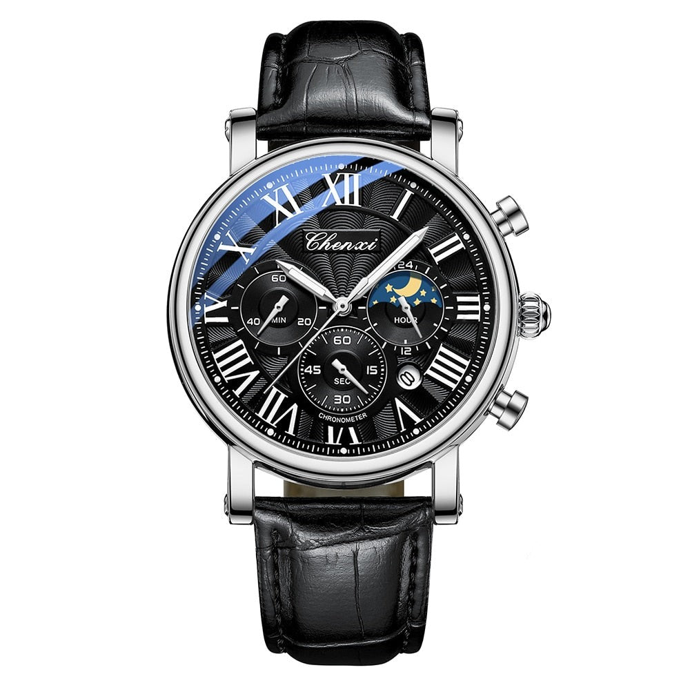 Renley's Slim Luxury Multifunctional Wrist Watch