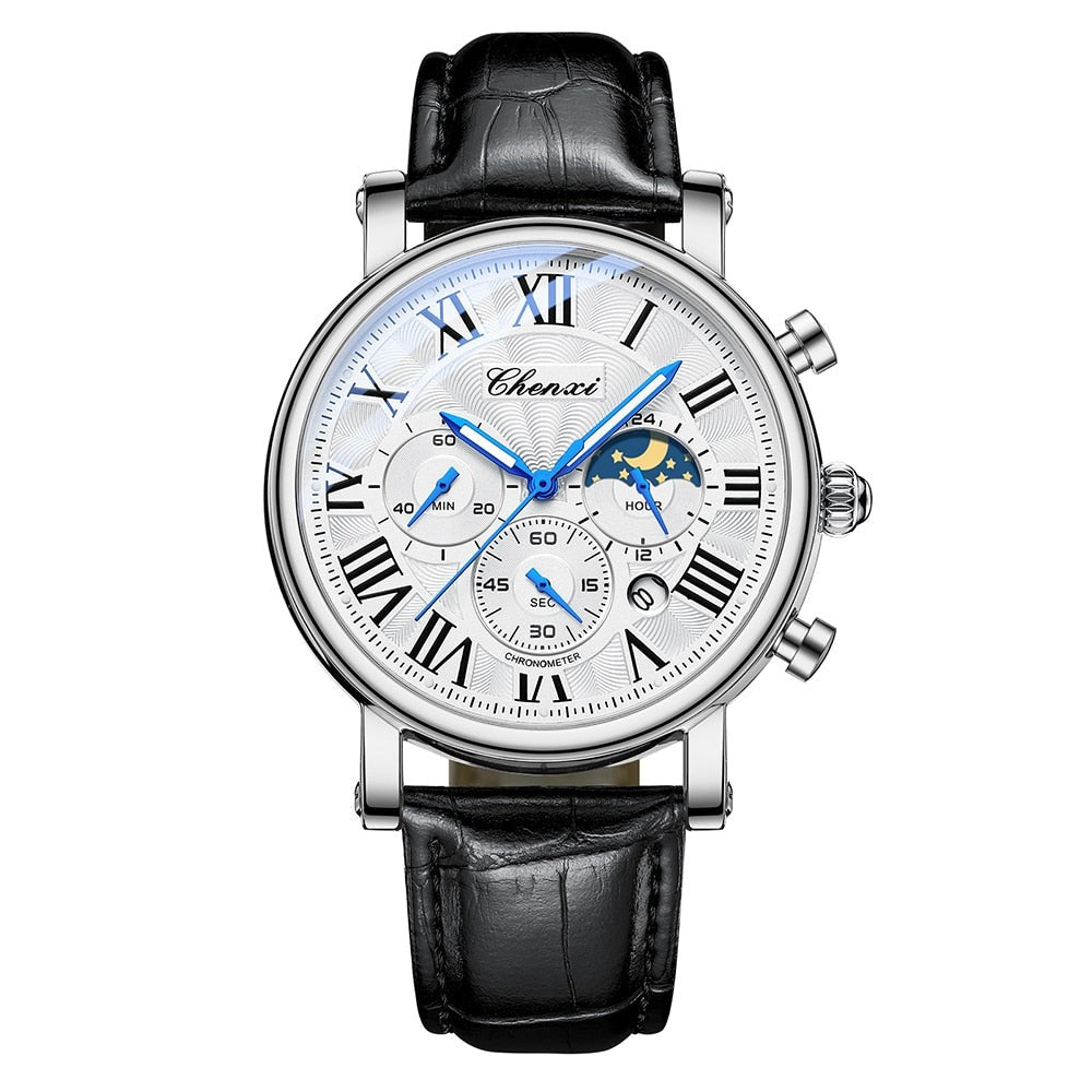 Renley's Slim Luxury Multifunctional Wrist Watch