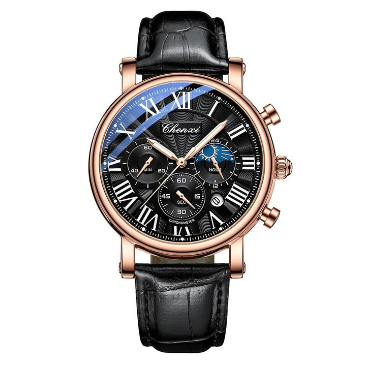 Renley's Slim Luxury Multifunctional Wrist Watch