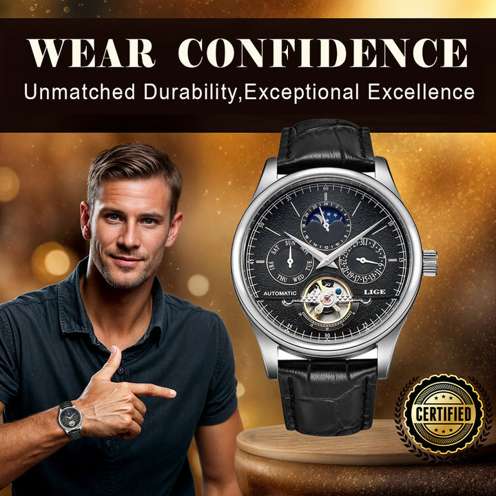 Renley's Luxury Rugged Automatic Wrist Watch