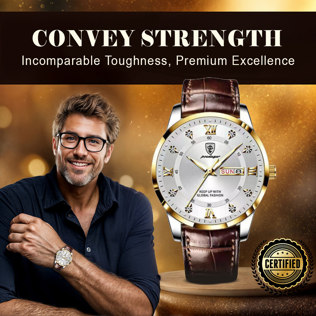 Renley's Elegant Slim Waterproof Wrist Watch