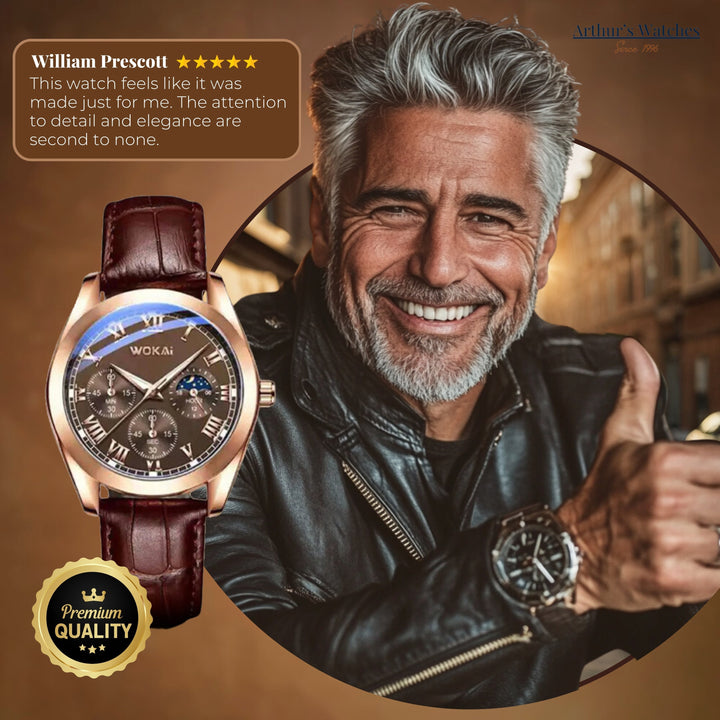 Renley's Aesthetic Bold Military Inspired Wrist Watch