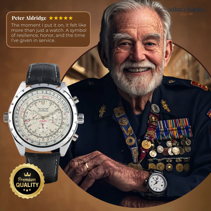 Renley's Military Rotating Bezel Wrist Watch