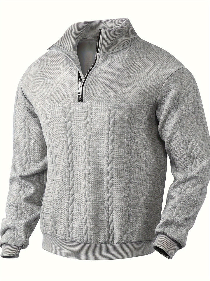 Rafael - Vintage men's jumper with zip