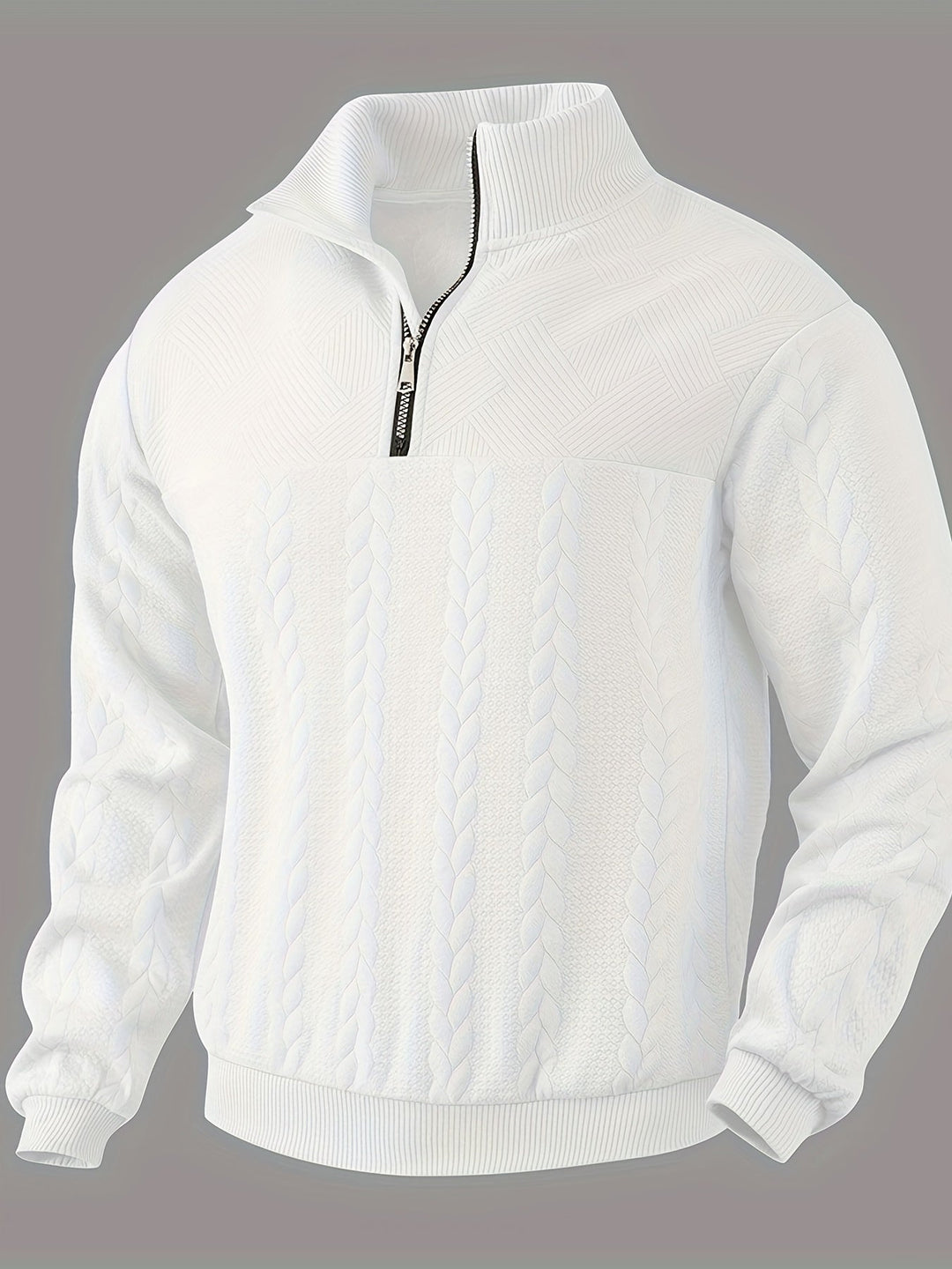 Rafael - Vintage men's jumper with zip