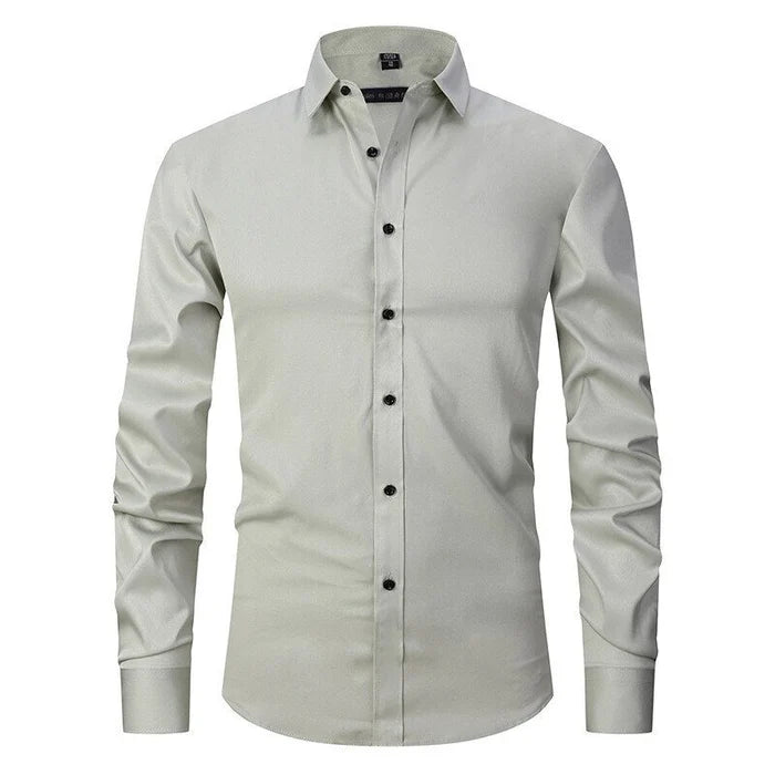 Lucas™ | The stretchy wrinkle-free shirt