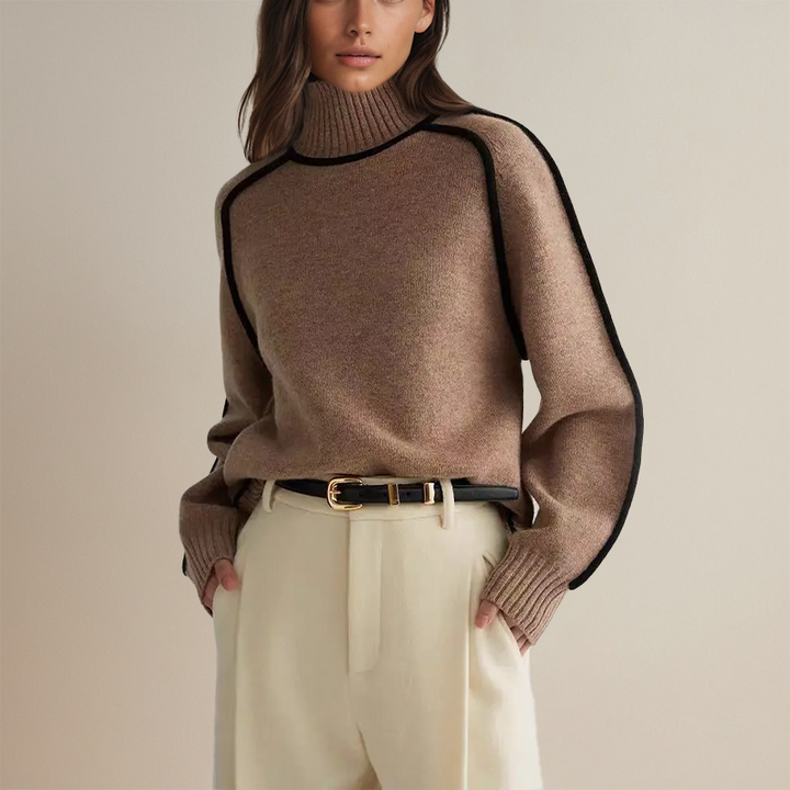 Lina™ | Elegant turtleneck