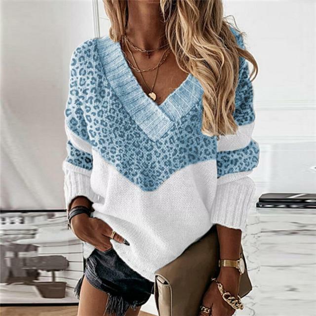 Cassidy™ | Trendy V-Neck Sweater