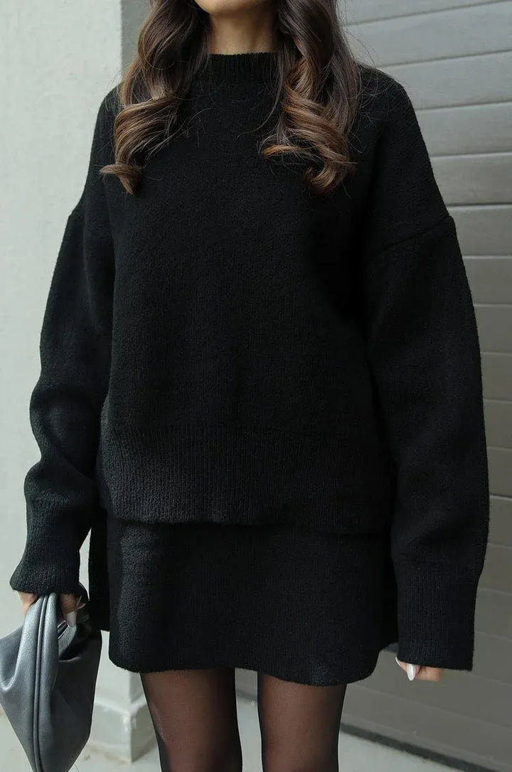 MAYA⎮SWEATER SKIRT SET